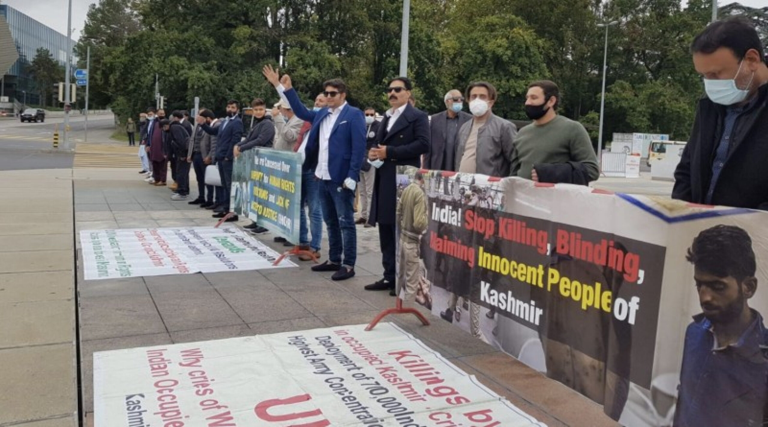 KIIR Kashmiri delegation takes off to Geneva, spreading joy!