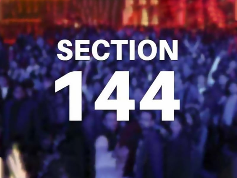 Section 144 imposed in Islamabad, political gatherings banned