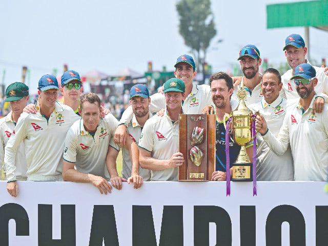 Dominant Australia sweep Sri Lanka Test series