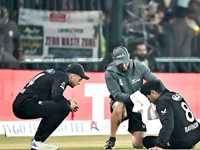 ‘Rachin Ravindra not injured due to lights’