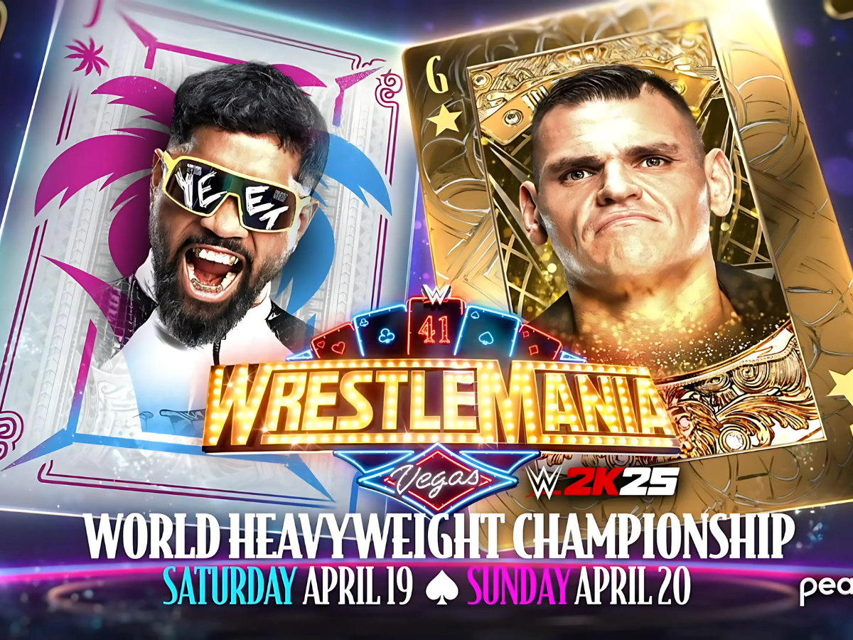 1st match announced for Wrestlemania 41: Jey Uso vs Gunther