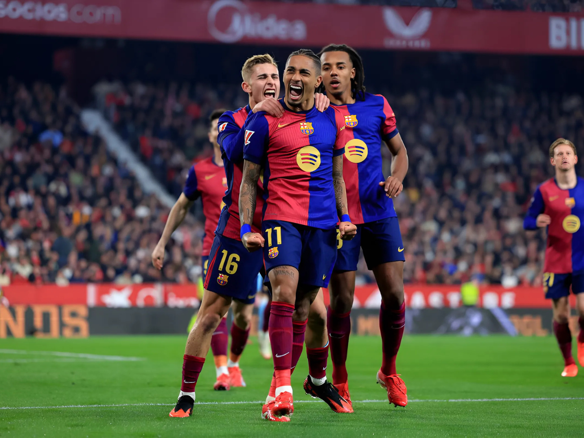 Sevilla vs Barcelona: 10-man Barca wins 4-1, closes La Liga gap