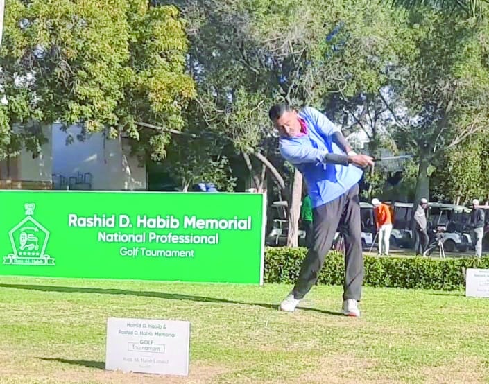 Ahmed leads on second day at KGC