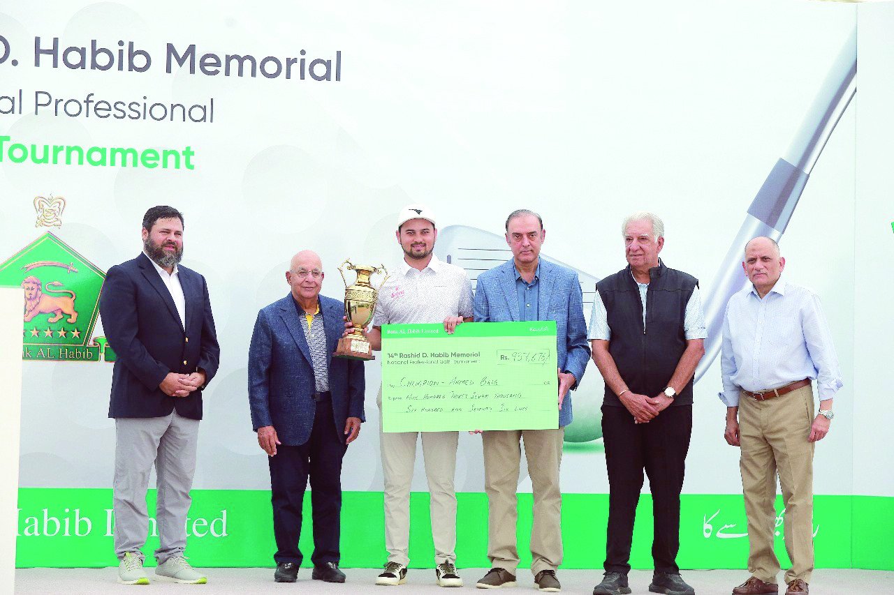 Baig successfully defends the Rashid D Habib Golf title