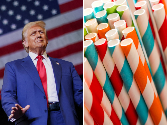 ‘BACK TO PLASTIC’: Trump to ban paper straws